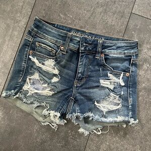 American Eagle Distressed Shorts